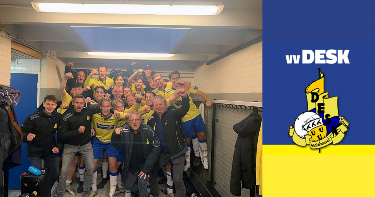  “Allemaal jongens uit Kaatsheuvel, dat maakt het mooi om bij DESK te voetballen”