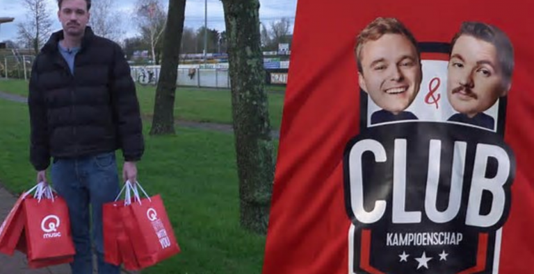 Zevende team van FC Binnenmaas krijgt steun van Qmusic