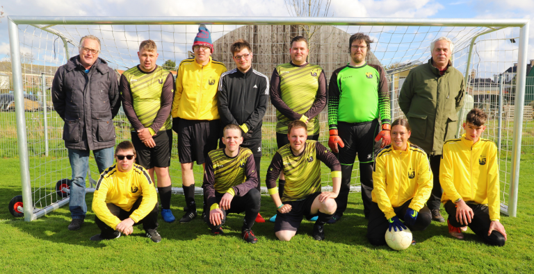 Plezier staat centraal bij G-team FC Vlotbrug