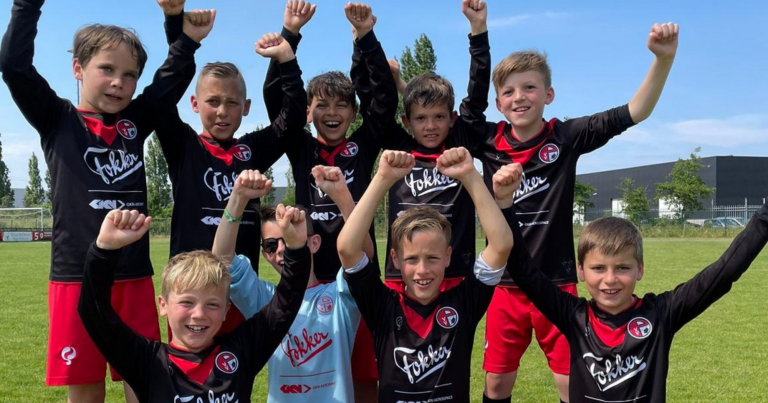 Papendrecht JO10-1 derde bij toernooi in Nijmegen