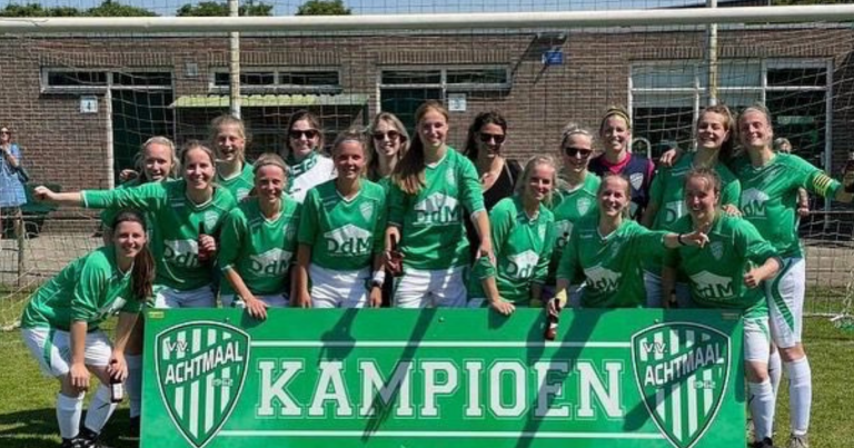 In gesprek met de kampioenen van VV Achtmaal VR1.