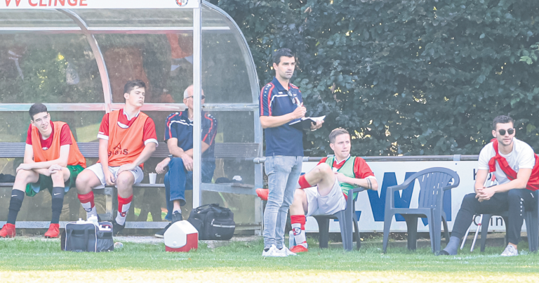 Mario de Fouw tevreden over de ontwikkeling bij Clinge