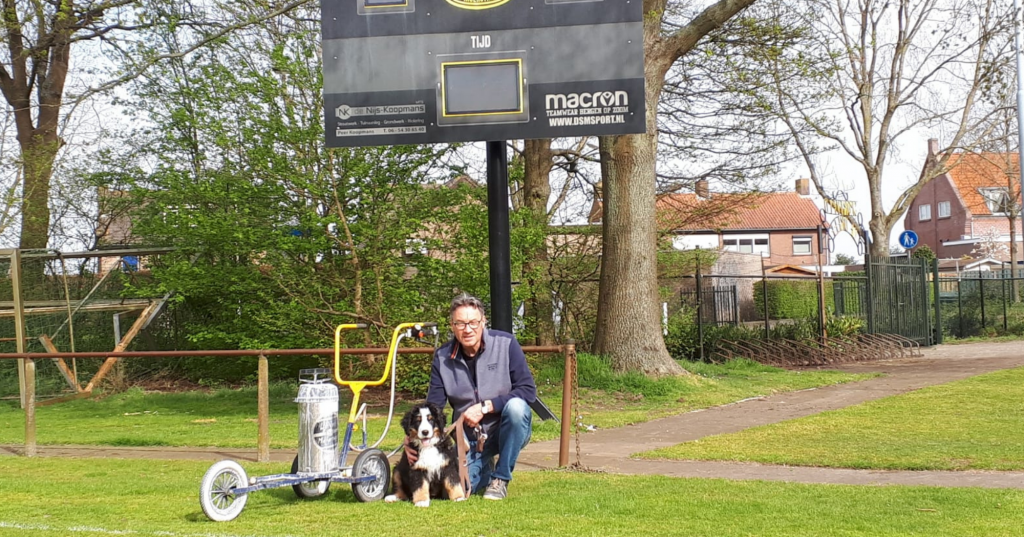 René Bartels van FC Moerstraten heeft zijn laatste lijn getrokken