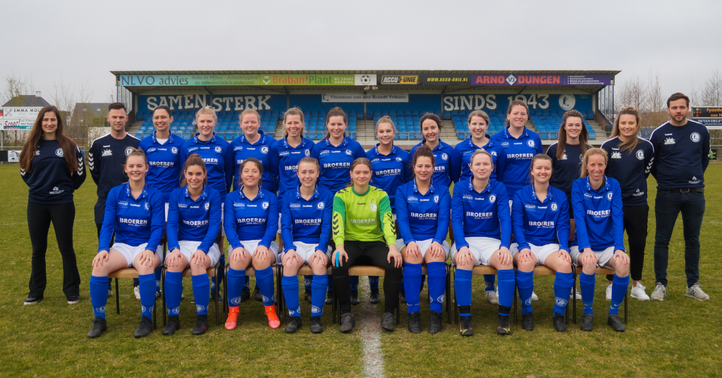 VROUWEN VV HAARSTEEG VIEREN GOUDEN JUBILEUM