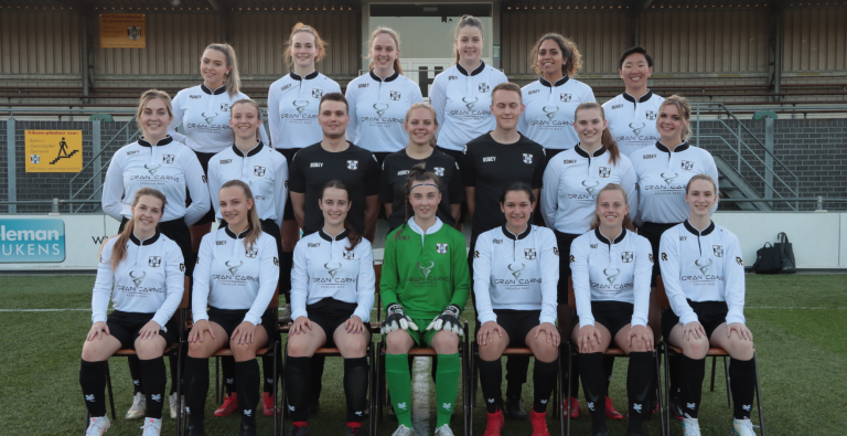SHO Vrouwen 1 zowel binnen als buiten het veld één team