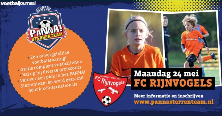 PANNA! Sterrenteamdag bij FC Rijnvogels