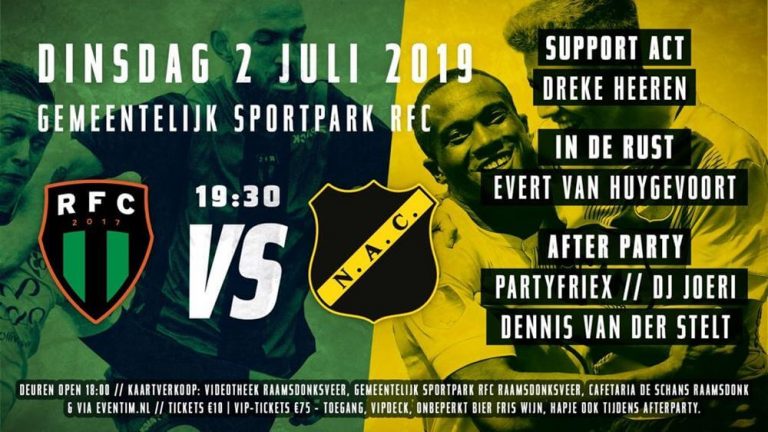 Voetbalfeest RFC – NAC: ‘Dit wordt onvergetelijk’