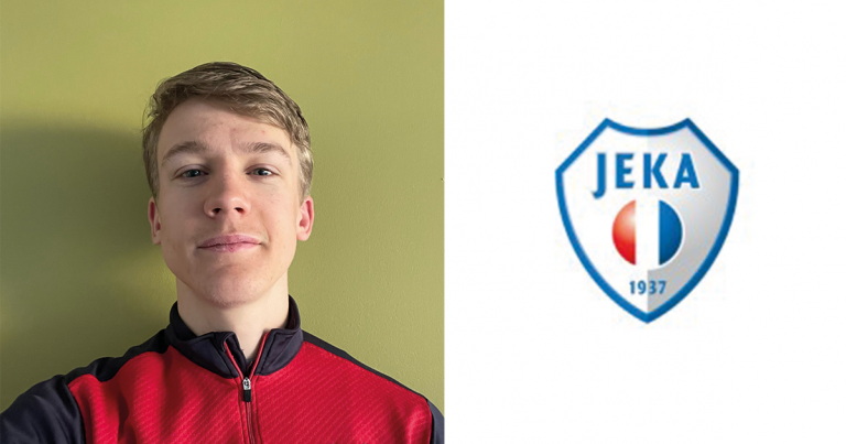 Jens Bakker zit op zijn plek bij JEKA