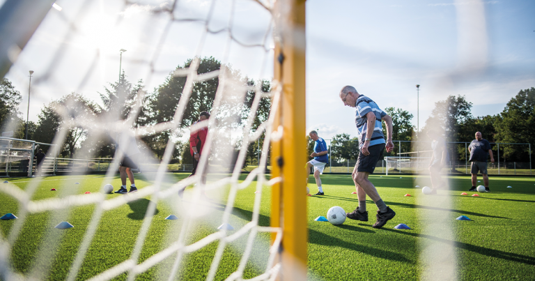 Walking Football moet nog gaan lopen bij RSV aldus John Woestenberg