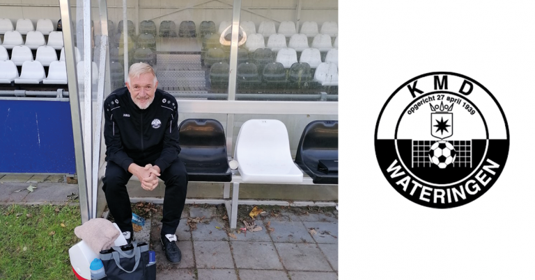 Verzorger Johan Vogler helemaal op zijn plek bij KMD