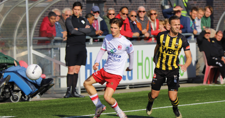 Sem van Oosten leeft zijn jongensdroom bij VV Noordwijk