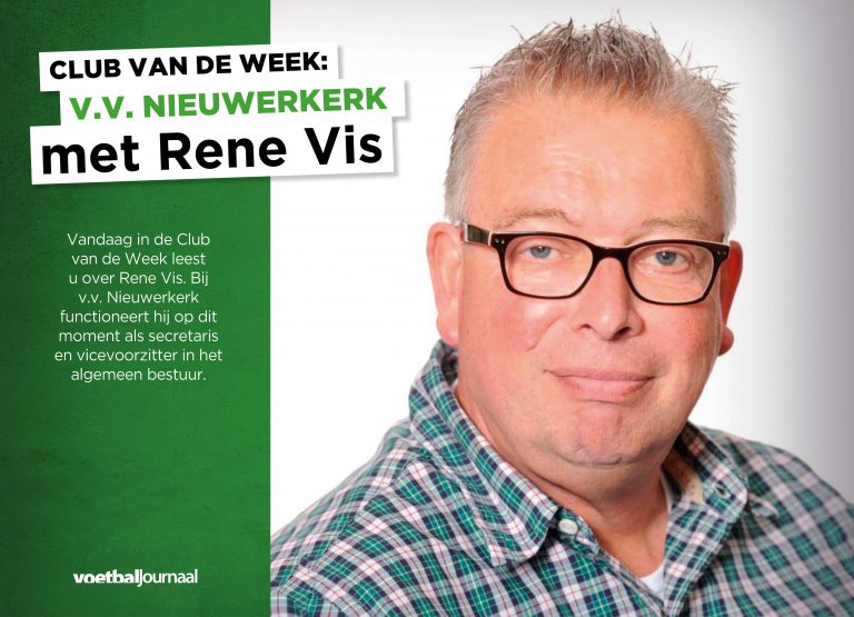 Club van de week: V.V. Nieuwerkerk met Rene Vis