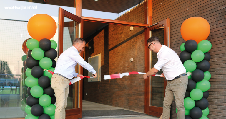 Accommodatie geopend door RFC-voorzitter Gerben van Herwijnen en wethouder Mike Hofkens
