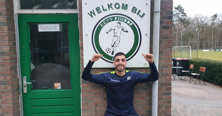 ‘Dit heb ik echt nog nooit zo meegemaakt’, aldus El Allouchi van RKVV Rimboe
