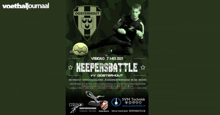 ‘KeepersBattle 2021’ bij stadsclub Oosterhout