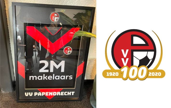 2M Makelaars nieuwe shirtsponsor VV Papendrecht