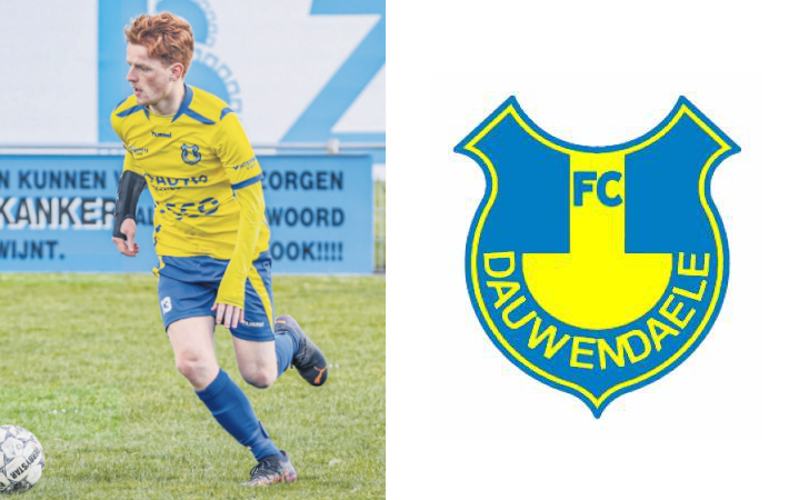 Zias Kosters geniet van zijn kansen bij FC Dauwendaele
