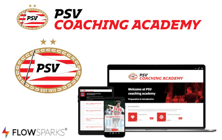 Leer trainen als PSV met de Coaching Academy in FLOWSPARKS 