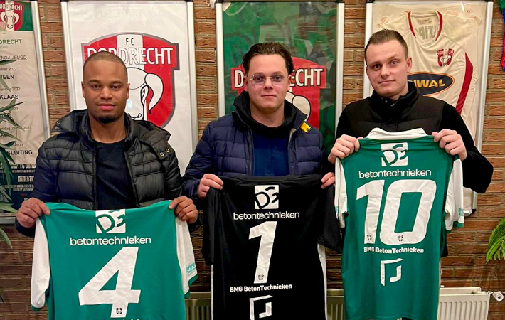 FC Dordrecht versterkt zich met nóg drie nieuwe spelers