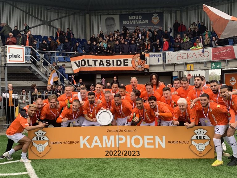 RBC Roosendaal Kampioen tweede klasse