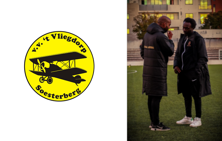 VV ’t Vliegdorp speler Sharlo Galmo trainde in de jeugd met van Robin van Persie en Leroy Fer   