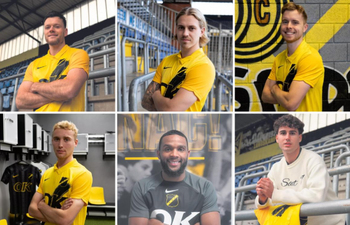 NAC Breda zes nieuwe spelers, de redders van NAC