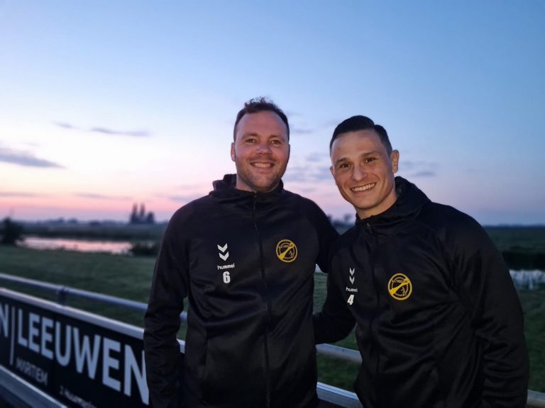 Mark van der Laan en Eelco van Viersen houden het potdicht bij FC Perkouw