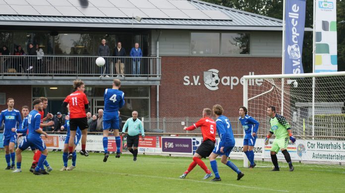 S.V. Capelle en Vlijmense Boys spelen gelijk: 2-2