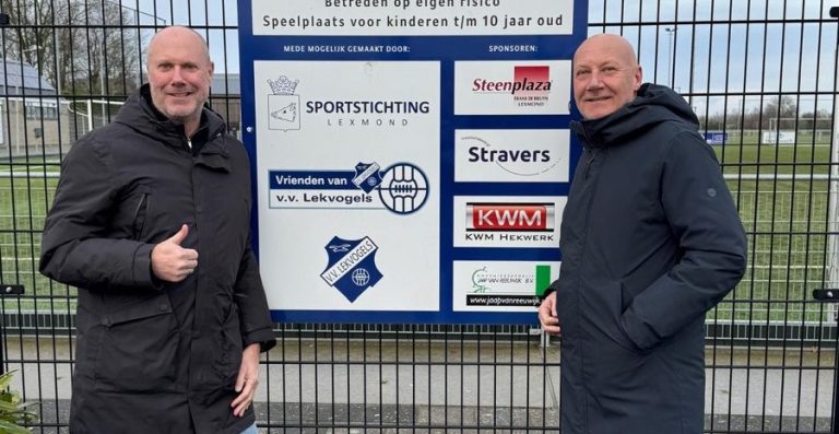 Broers Quint blijven zich inzetten voor de club Lekvogels