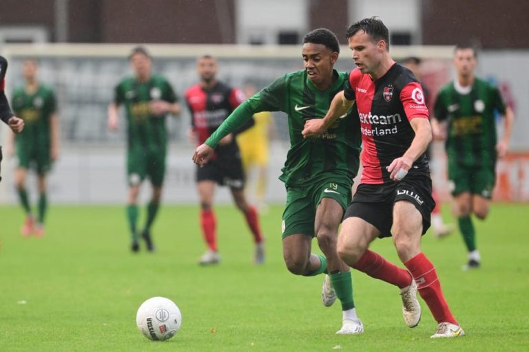 Quick Boys speelt gelijk bij de Treffers