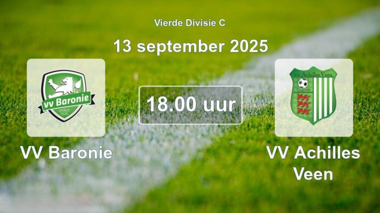 Achilles Veen wordt mooie uitdaging voor Baronie