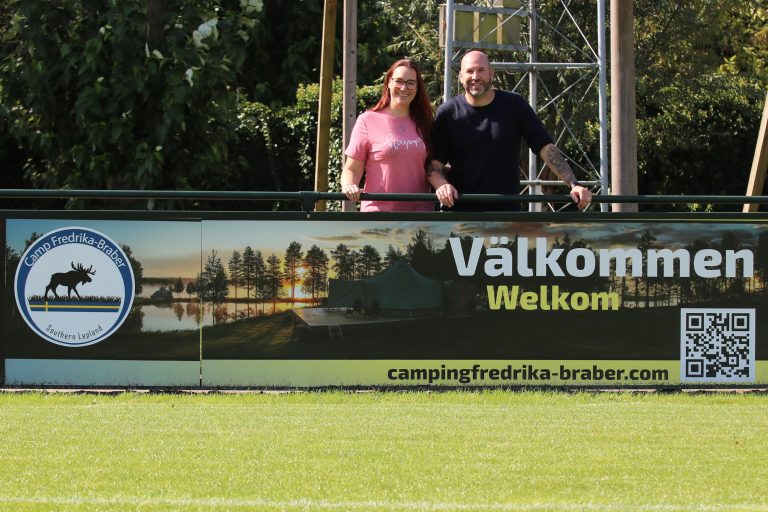 Zweedse camping sponsort VV Papendrecht