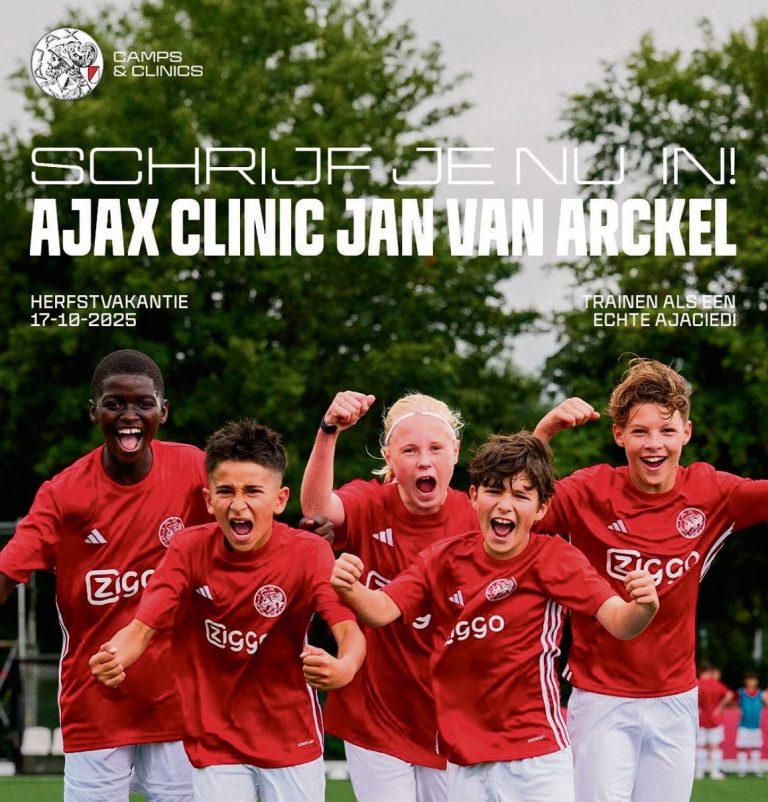 Jan van Arckel investeert in jeugd met Thomassen-voetbalschool en Ajax-clinic