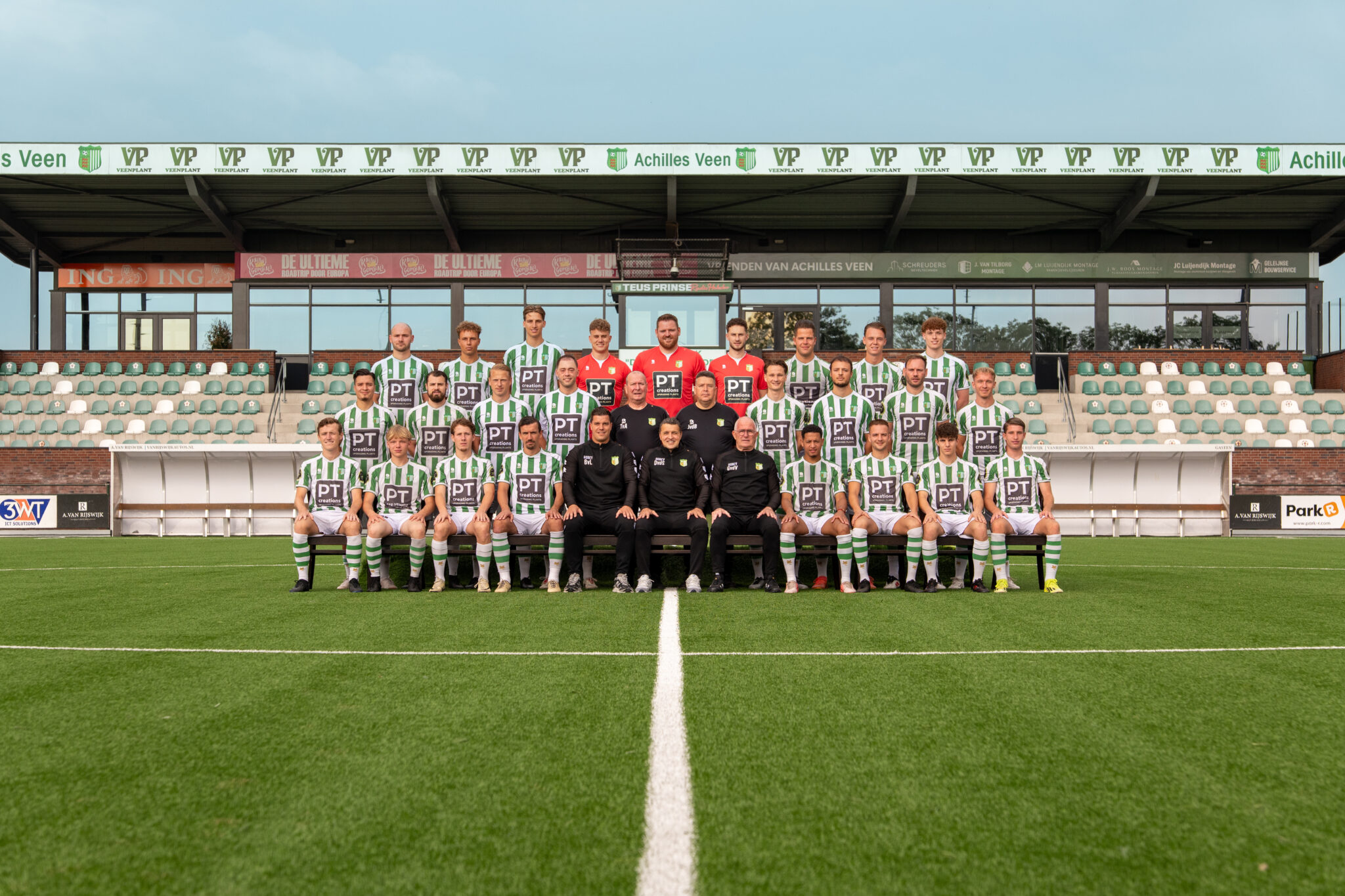 ACHILLES VEEN WINT OOK OP BEZOEK BIJ VENRAY