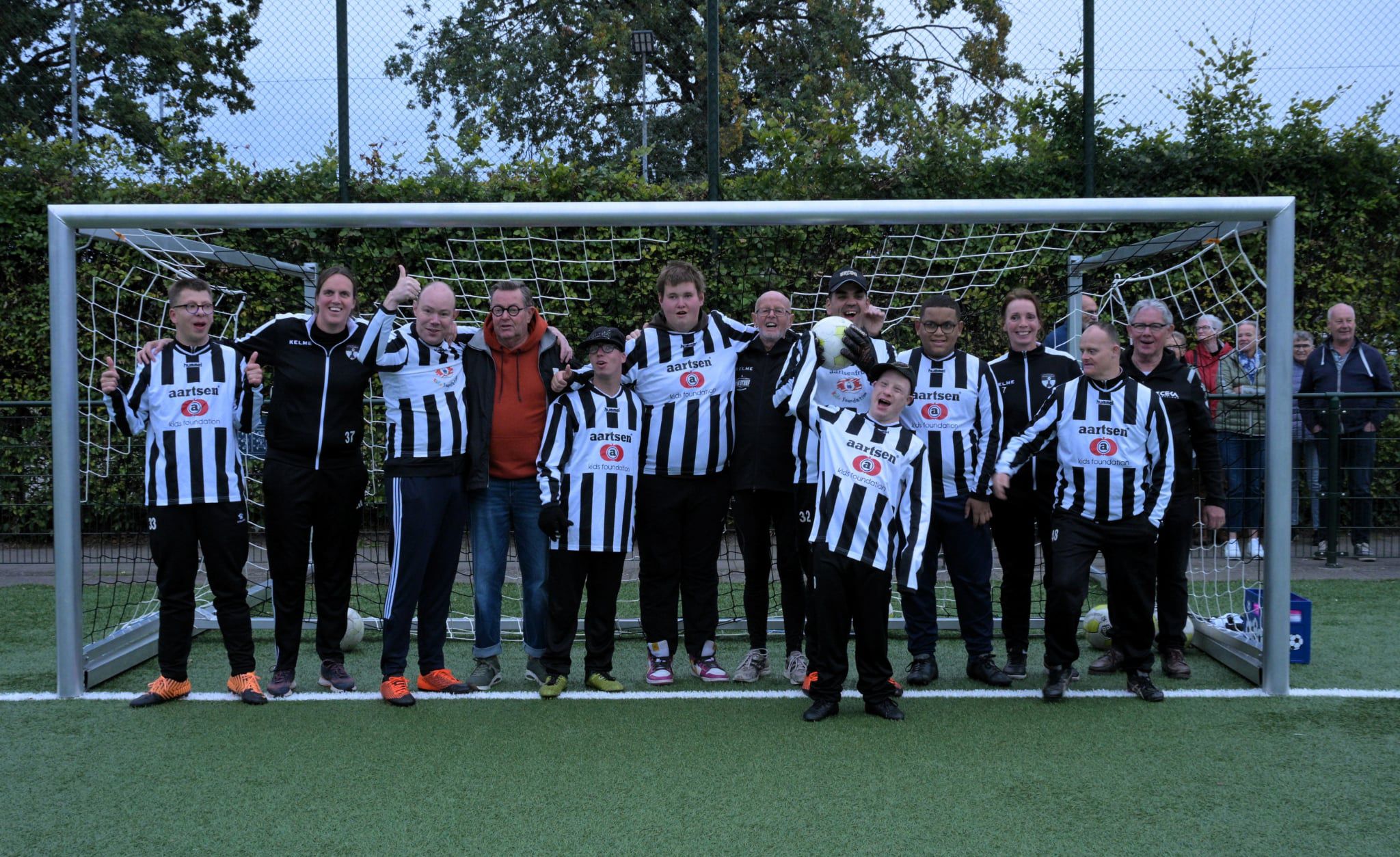 Bij SV Terheijden draait het bij het G-team om plezier, vriendschap en beweging