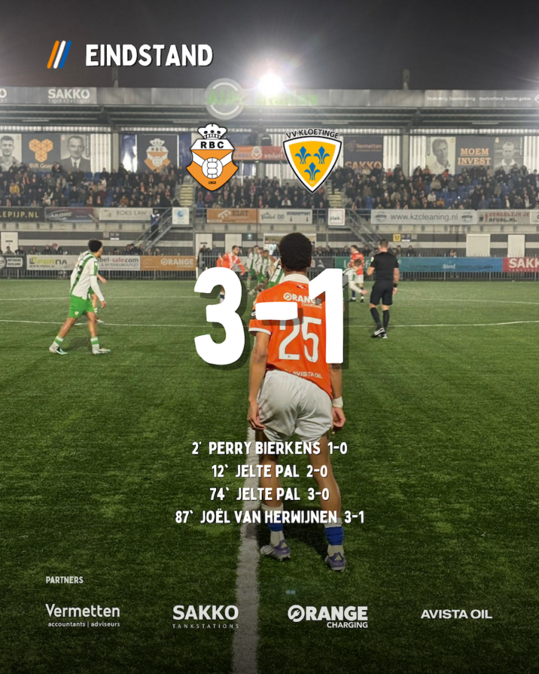 RBC verslaat koploper Kloetinge op magische avond