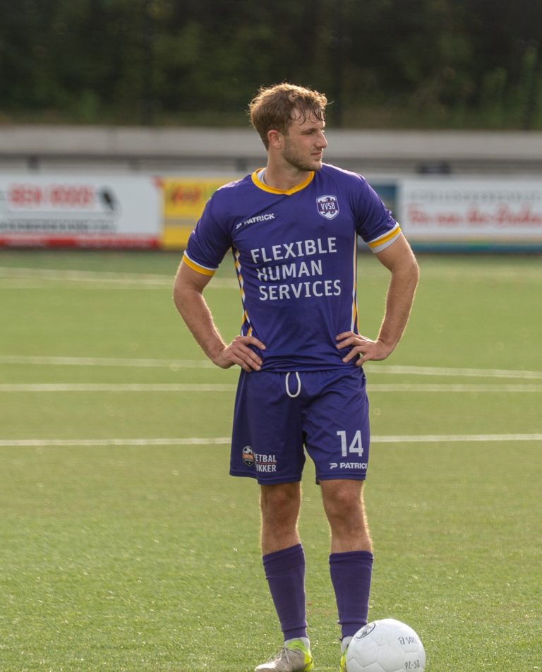 Niels van Wetten keerde na Feyenoord, Telstar en een Zweeds avontuur terug bij VVSB
