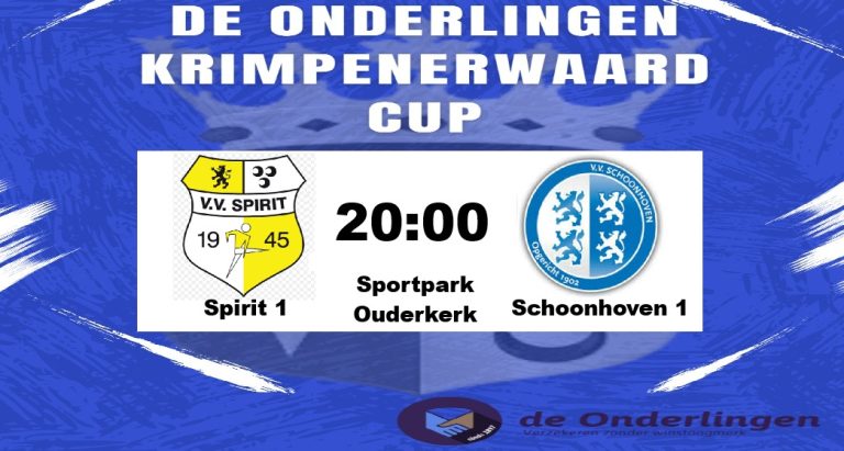 Voorbeschouwing Spirit – Schoonhoven