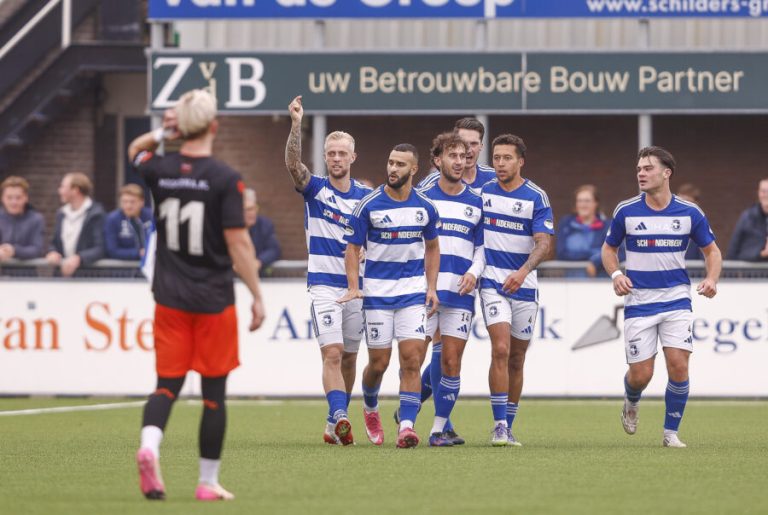 Nummer vier tegen vijf: Blauwen naar HHC Hardenberg