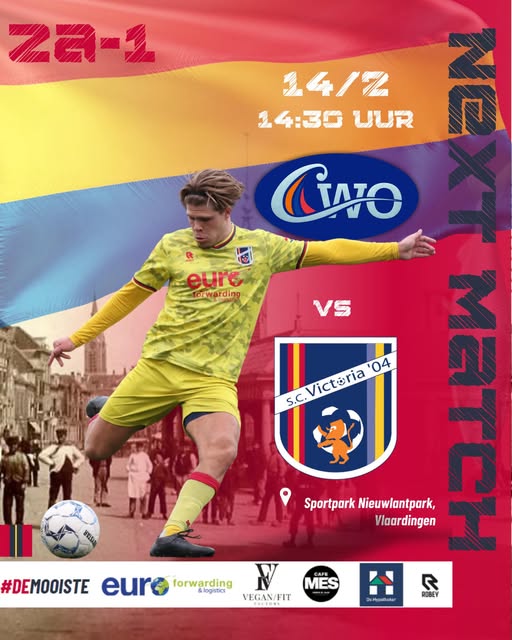 Koploper tegen hekkensluiter in een Vlaardingse derby