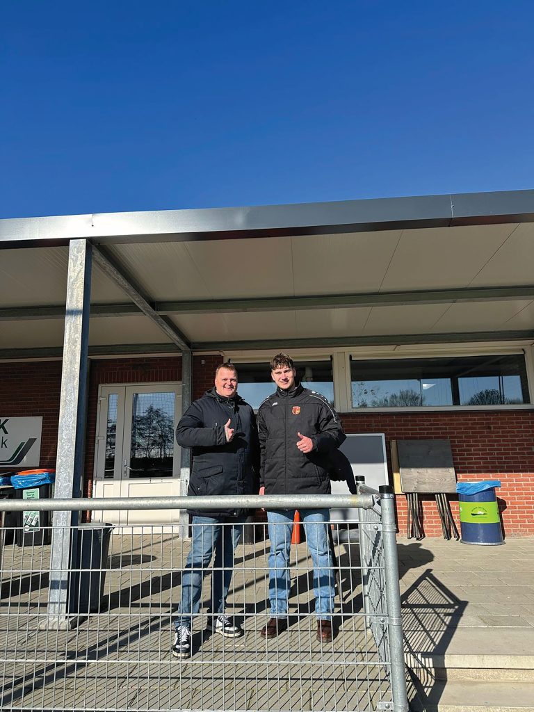 ‘Het is wel lekker dat je gewoon droog staat’