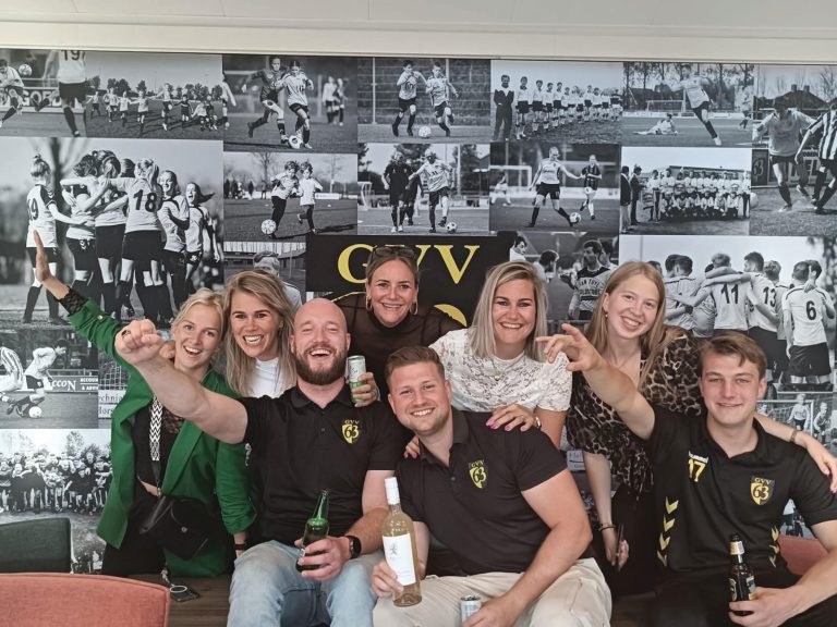 Wesley Fraaye bouwt mee aan het verenigingsgevoel van GVV’63