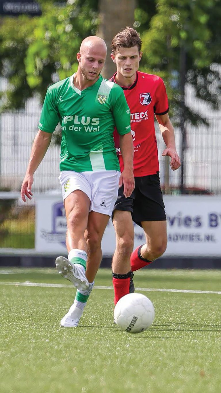 Rafael de Jong (23) is een vaste waarde bij Nieuw-Lekkerland