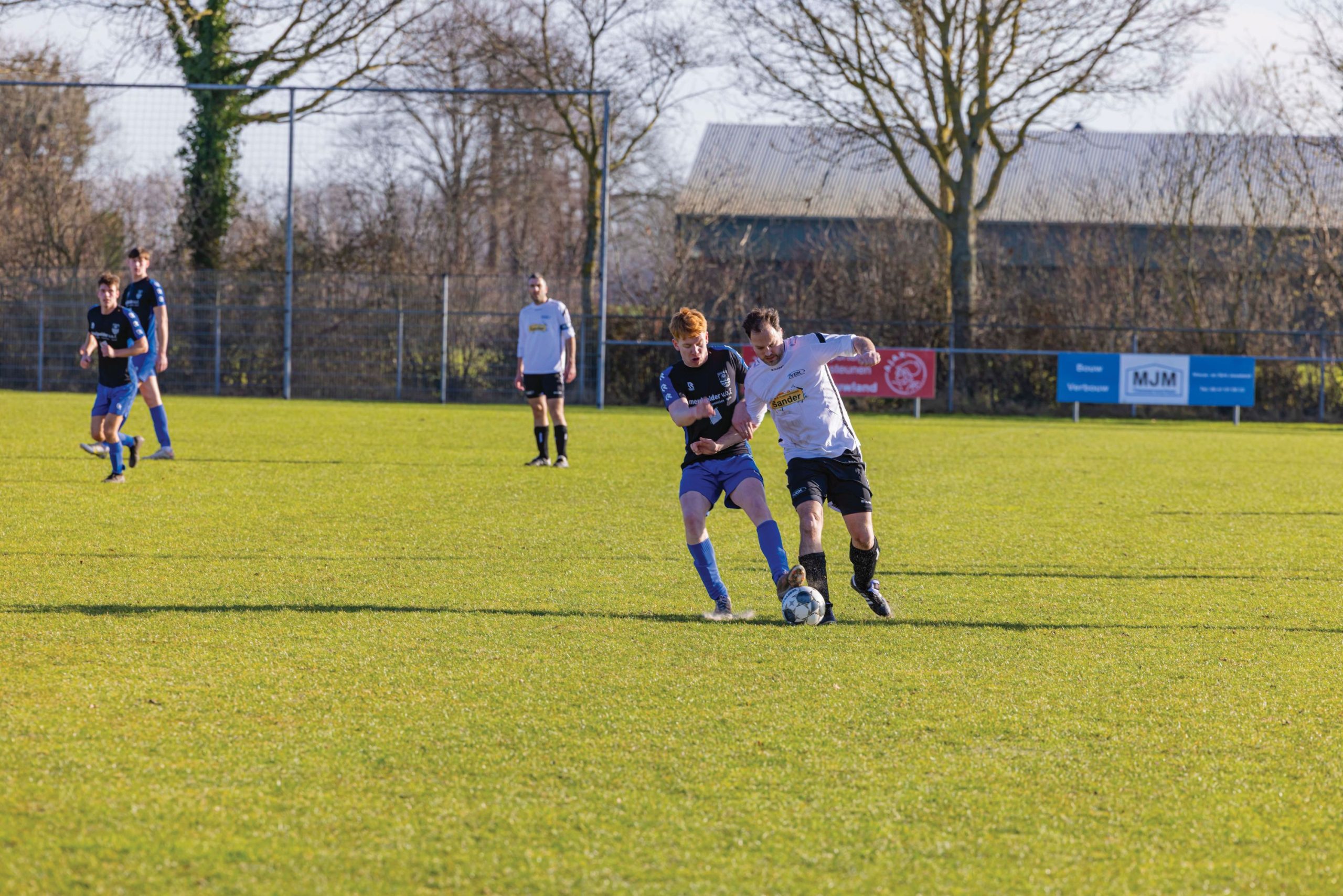 Het voetbalplezier heeft Finn Joosse weer hervonden bij Nieuwland