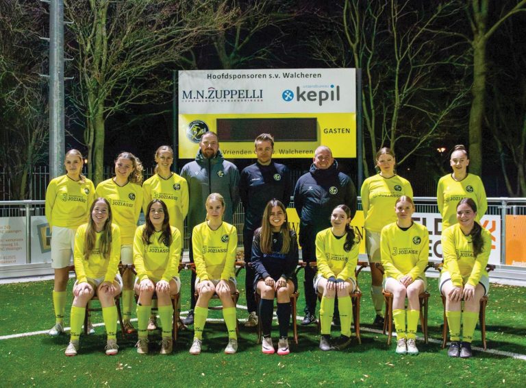 Tim Weijers meegegroeid met de meiden bij SV Walcheren