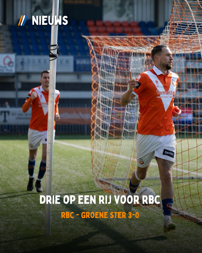 Drie op een rij voor RBC
