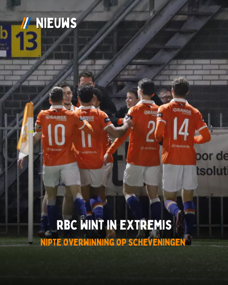 RBC verslaat Scheveningen in extremis