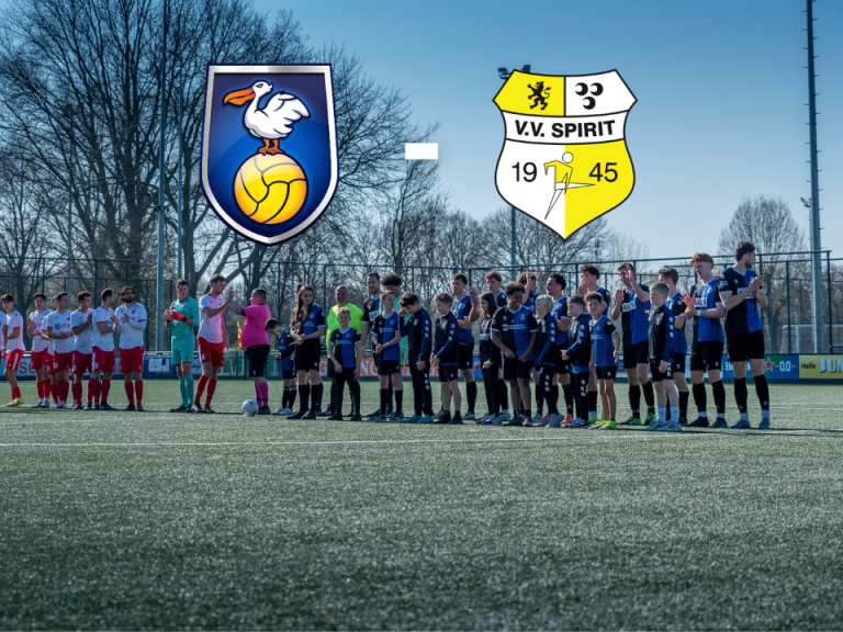 Topper in Zwijndrecht: koploper Z.V.V. Pelikaan ontvangt uitdager Spirit