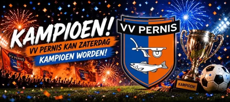 Heel Pernis leeft toe naar historische middag: ‘Dit voelt als iets van de hele club’